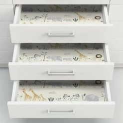 NuWallpaper Nu Wall Self Adhesive Safari Natural Wallpaper -Modern Rugs Home 30782984 alt03