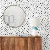 NuWallpaper Nu Wall Self Adhesive Spot Mono Wallpaper 1 NuWallpaper Nu Wall Self Adhesive Spot Mono Wallpaper -Modern Rugs Home 30782990