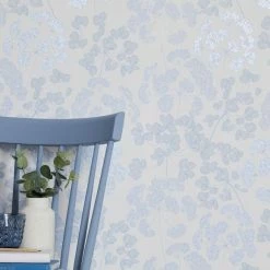 Dorma Daylesford Blue Wallpaper -Modern Rugs Home 30783038 alt04