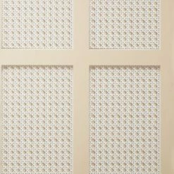 Dunelm Cane Panel Natural Wallpaper -Modern Rugs Home 30783046 alt03