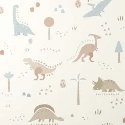 Dunelm Dinosaur Natural Wallpaper 8 Dunelm Dinosaur Natural Wallpaper -Modern Rugs Home 30783095 alt01