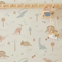 Dunelm Dinosaur Natural Wallpaper 10 Dunelm Dinosaur Natural Wallpaper -Modern Rugs Home 30783095 alt03