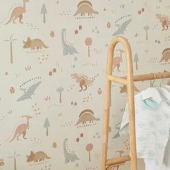 Dunelm Dinosaur Natural Wallpaper 11 Dunelm Dinosaur Natural Wallpaper -Modern Rugs Home 30783095 alt04