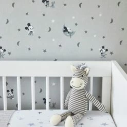 Disney Mickey Mouse Stars And Moon Grey Wallpaper 11 Disney Mickey Mouse Stars And Moon Grey Wallpaper -Modern Rugs Home 30783096 alt04