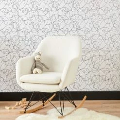 Disney Mickey Mouse Linear Mono Wallpaper 10 Disney Mickey Mouse Linear Mono Wallpaper -Modern Rugs Home 30783098 alt03