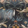 Dunelm Havisham Navy Wallpaper 2 Dunelm Havisham Navy Wallpaper -Modern Rugs Home 30783116