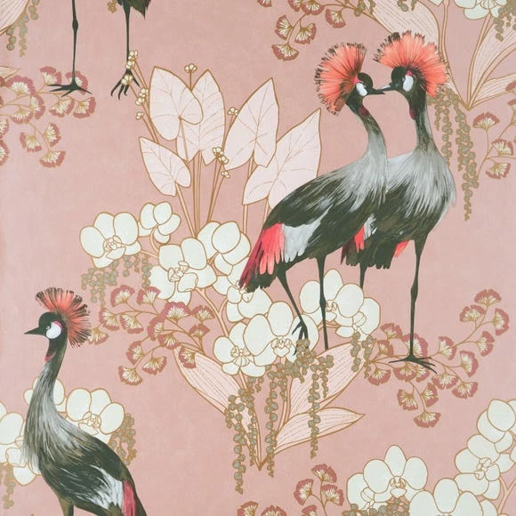 Dunelm Mariba Blush Wallpaper 4 Dunelm Mariba Blush Wallpaper - Image 2