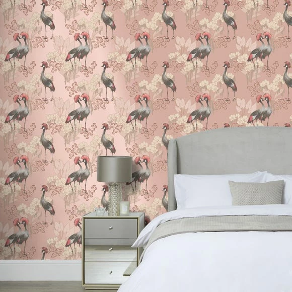 Dunelm Mariba Blush Wallpaper 5 Dunelm Mariba Blush Wallpaper - Image 3