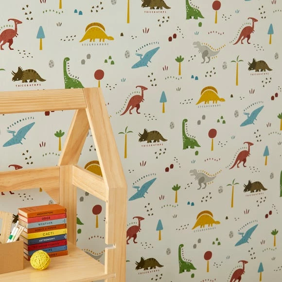 Dunelm Dinosaur Multi Wallpaper 6 Dunelm Dinosaur Multi Wallpaper - Image 4