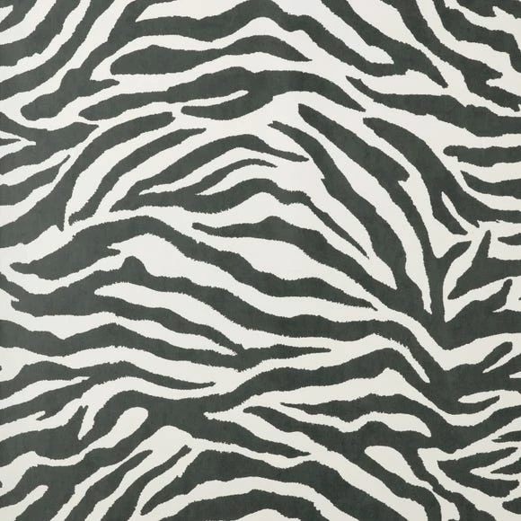 Dunelm Zebra Monochrome Wallpaper 4 Dunelm Zebra Monochrome Wallpaper - Image 2