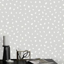 Dunelm Spot Grey Wallpaper 9 Dunelm Spot Grey Wallpaper -Modern Rugs Home 30783963 alt02