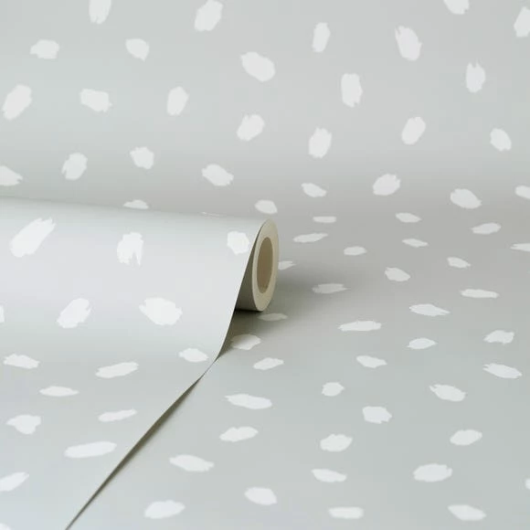 Dunelm Spot Grey Wallpaper 6 Dunelm Spot Grey Wallpaper - Image 4