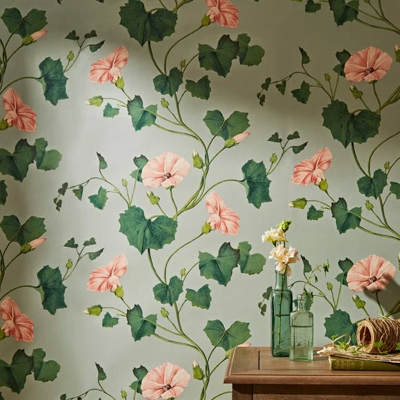 Natural History Museum Botanical Vine Sage Wallpaper 4 Natural History Museum Botanical Vine Sage Wallpaper - Image 2