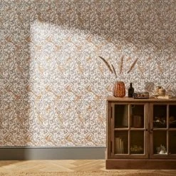 Natural History Museum Romanesque Cream Wallpaper