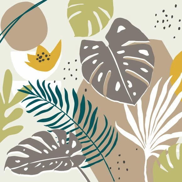 Dunelm Tropical Abstract Mural 5 Dunelm Tropical Abstract Mural - Image 3