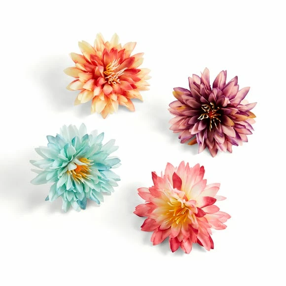Dunelm Pack Of 4 Flower Clips 5 Dunelm Pack Of 4 Flower Clips - Image 3