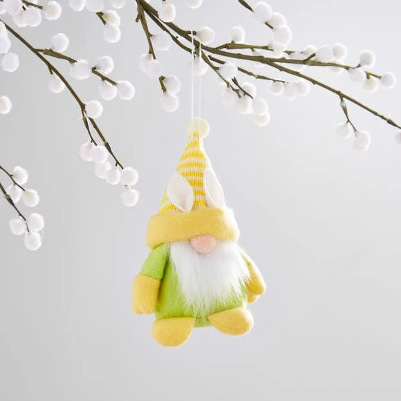 Dunelm Easter Hanging Gnome Decoration 3 Dunelm Easter Hanging Gnome Decoration