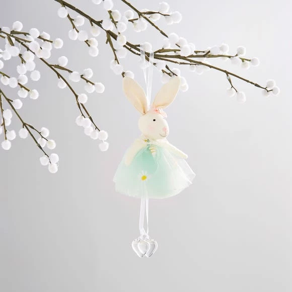 Dunelm Easter Bunny Green Hanging Decoration 2 Dunelm Easter Bunny Green Hanging Decoration