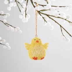 Dunelm Resin Chick Decoration Bauble
