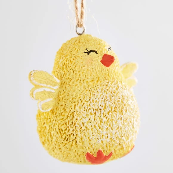 Dunelm Resin Chick Decoration Bauble 4 Dunelm Resin Chick Decoration Bauble - Image 2