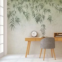 Dunelm Ombre Leaf Mural -Modern Rugs Home 30792513 alt02