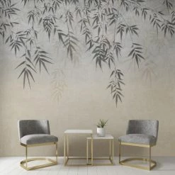 Dunelm Ombre Leaf Mural