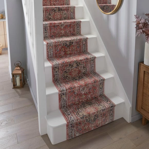 Dunelm Dahria Traditional Stair Runner 3 Dunelm Dahria Traditional Stair Runner