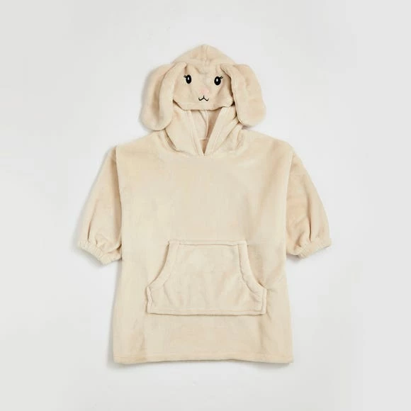 Dunelm Oversized Kids Bunny Hoodie 5 Dunelm Oversized Kids Bunny Hoodie - Image 4
