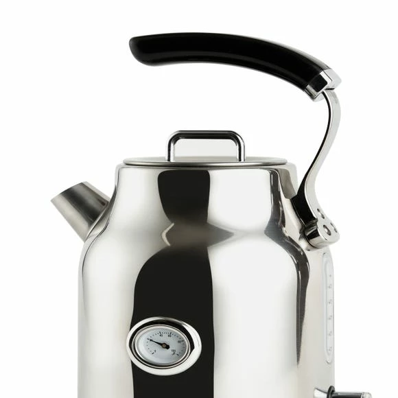 Dunelm Retro Stainless Steel Kettle 1.7L 4 Dunelm Retro Stainless Steel Kettle 1.7L - Image 2