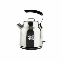 Dunelm Retro Stainless Steel Kettle 1.7L 7 Dunelm Retro Stainless Steel Kettle 1.7L -Modern Rugs Home 30794944 alt03