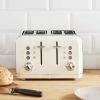 Dunelm Spectrum Cream 4 Slice Toaster 1 Dunelm Spectrum Cream 4 Slice Toaster -Modern Rugs Home 30794953