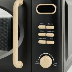 Churchgate Microwave Black 700W -Modern Rugs Home 30794956 alt02