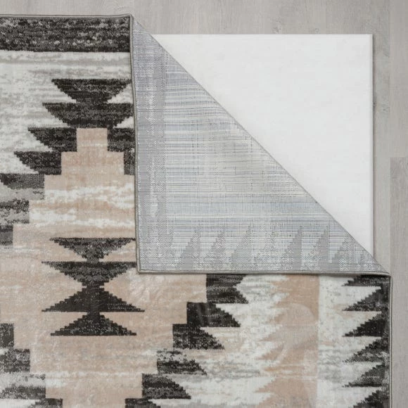 Dunelm PractiRug Millie Washable Aztec Rug 7 Dunelm PractiRug Millie Washable Aztec Rug - Image 5