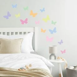 Dunelm Butterflies Small Wall Sticker
