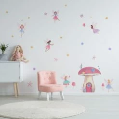 Dunelm Fairy Garden Large Wall Sticker 8 Dunelm Fairy Garden Large Wall Sticker -Modern Rugs Home 30796968 alt02