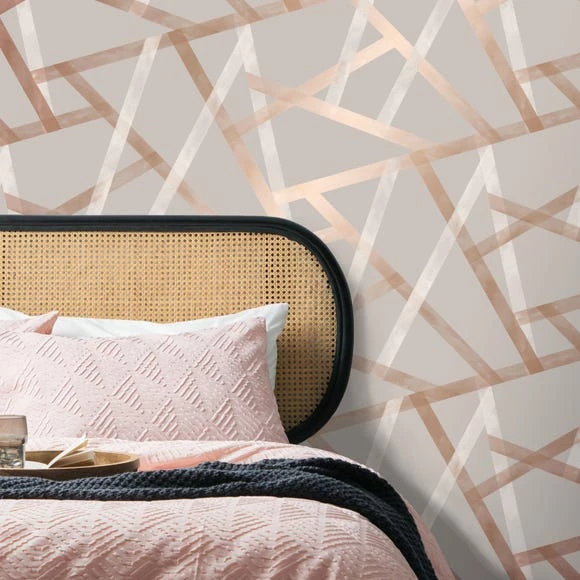 Dunelm Geometric Lines Wallpaper 3 Dunelm Geometric Lines Wallpaper