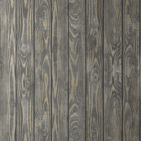 Dunelm Metallic Wood Wallpaper 4 Dunelm Metallic Wood Wallpaper - Image 2
