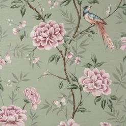 Crown Wallpaper Akina Floral Sage Wallpaper 10 Crown Wallpaper Akina Floral Sage Wallpaper -Modern Rugs Home 30801587 alt03
