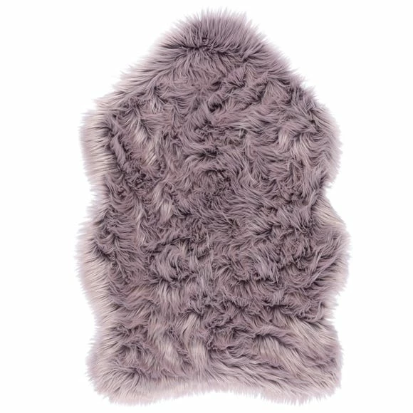 Dunelm Tipped Faux Fur Pelt Rug 4 Dunelm Tipped Faux Fur Pelt Rug - Image 2