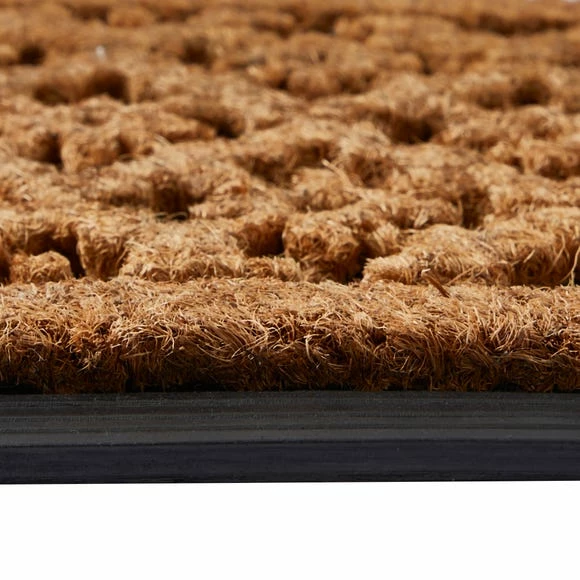 Dunelm Trellis Rubber And Coir Doormat 5 Dunelm Trellis Rubber And Coir Doormat - Image 3