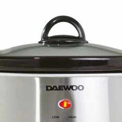Daewoo 3.5L Stainless Steel Slow Cooker -Modern Rugs Home 30814487 alt03