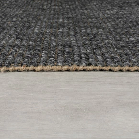 Dunelm Jute Marl Reversible Rug 6 Dunelm Jute Marl Reversible Rug - Image 4