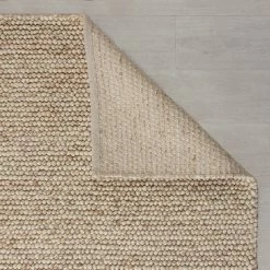 Dunelm Pebble Wool Rug -Modern Rugs Home 30815853 alt04