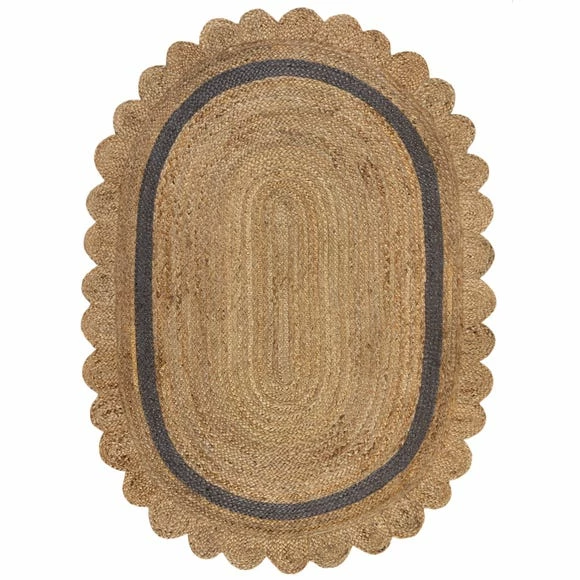 Flair Grace Rounded Jute Rug 4 Flair Grace Rounded Jute Rug - Image 2