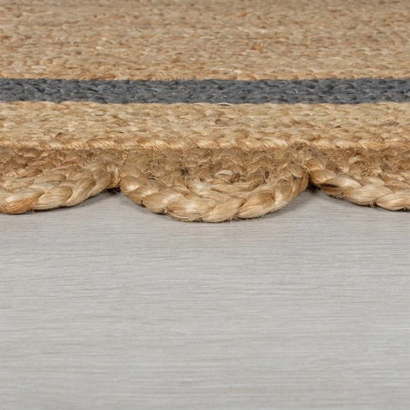 Flair Grace Rounded Jute Rug 6 Flair Grace Rounded Jute Rug - Image 4