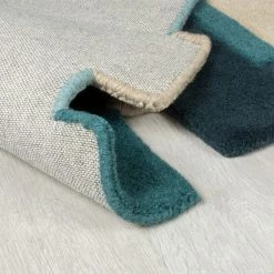 Flair Abstract Collage Wool Runner -Modern Rugs Home 30816701 alt04