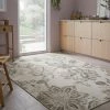 PractiRug Iva Floral Washable Rug
