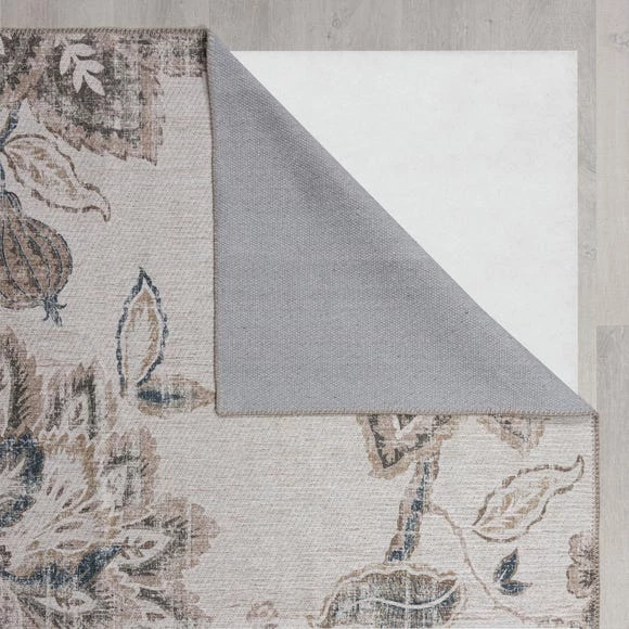 PractiRug Iva Floral Washable Rug 7 PractiRug Iva Floral Washable Rug - Image 5