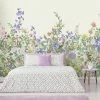 Dunelm Floral Garden Lilac Mural -Modern Rugs Home 30818429