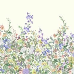 Dunelm Floral Garden Lilac Mural 8 Dunelm Floral Garden Lilac Mural -Modern Rugs Home 30818429 alt02